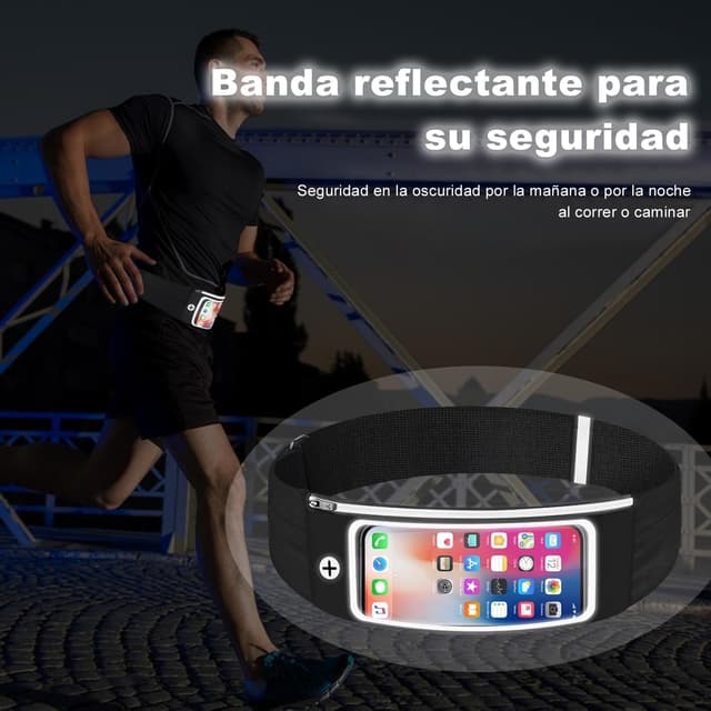 Thumbnail 5 de Riñonera Running Cinturón para Correr 3 Bolsillos