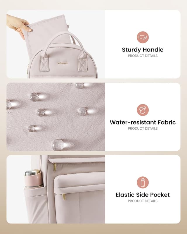 Thumbnail 5 de LOVEVOOK Baby Changing Backpack 30x17x42.5cm