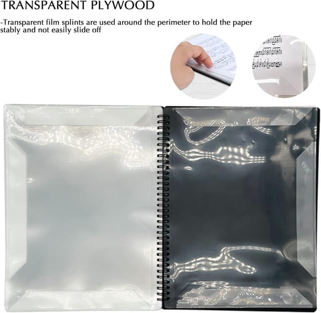 Thumbnail 5 de Notenmappe A4 Notenordner mit 20 Blättern