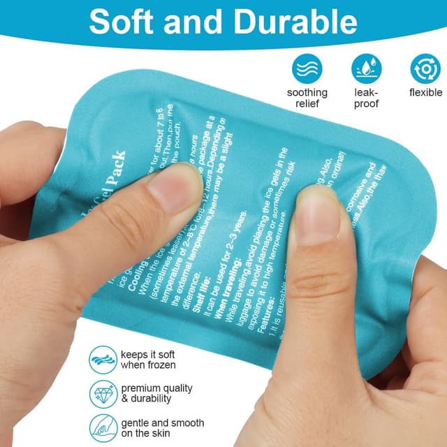 Thumbnail 1 de AOOWU Poche de Glace Réutilisable 6PCS
