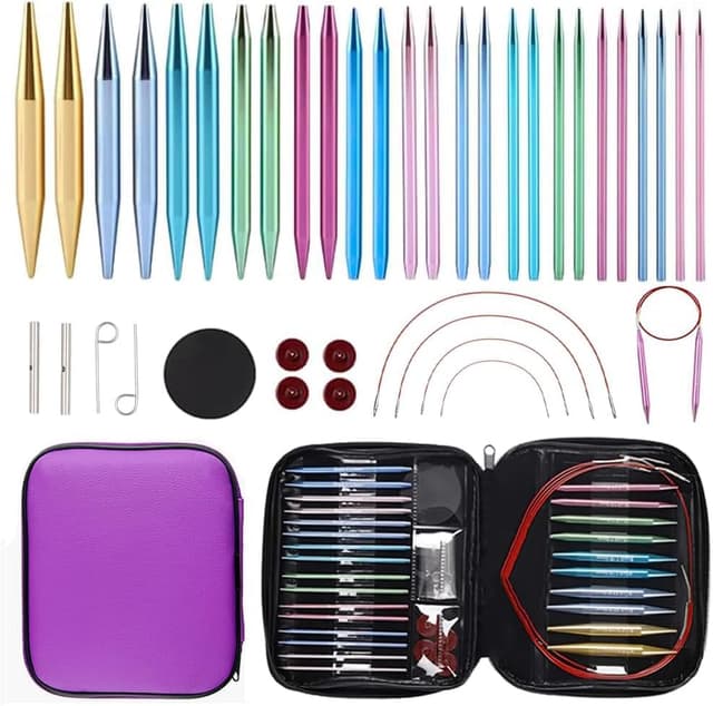 Imagen de Knitiss 13 Pairs Circular Needles 3.0–10.0mm en OfertitasTOP