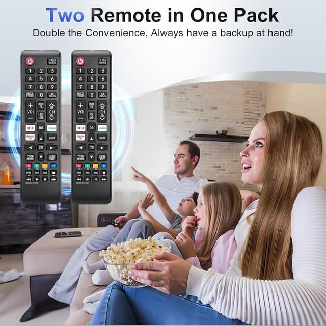 Thumbnail 1 de 2er-Pack Universalfernbedienung für Samsung TV