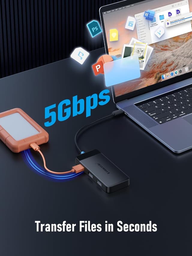 Thumbnail 2 de Lemorele Docking Station Dual Monitor 100W