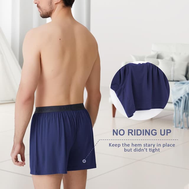 Thumbnail 4 de BAMBOO COOL Boxer Shorts 3 Pack 🍑