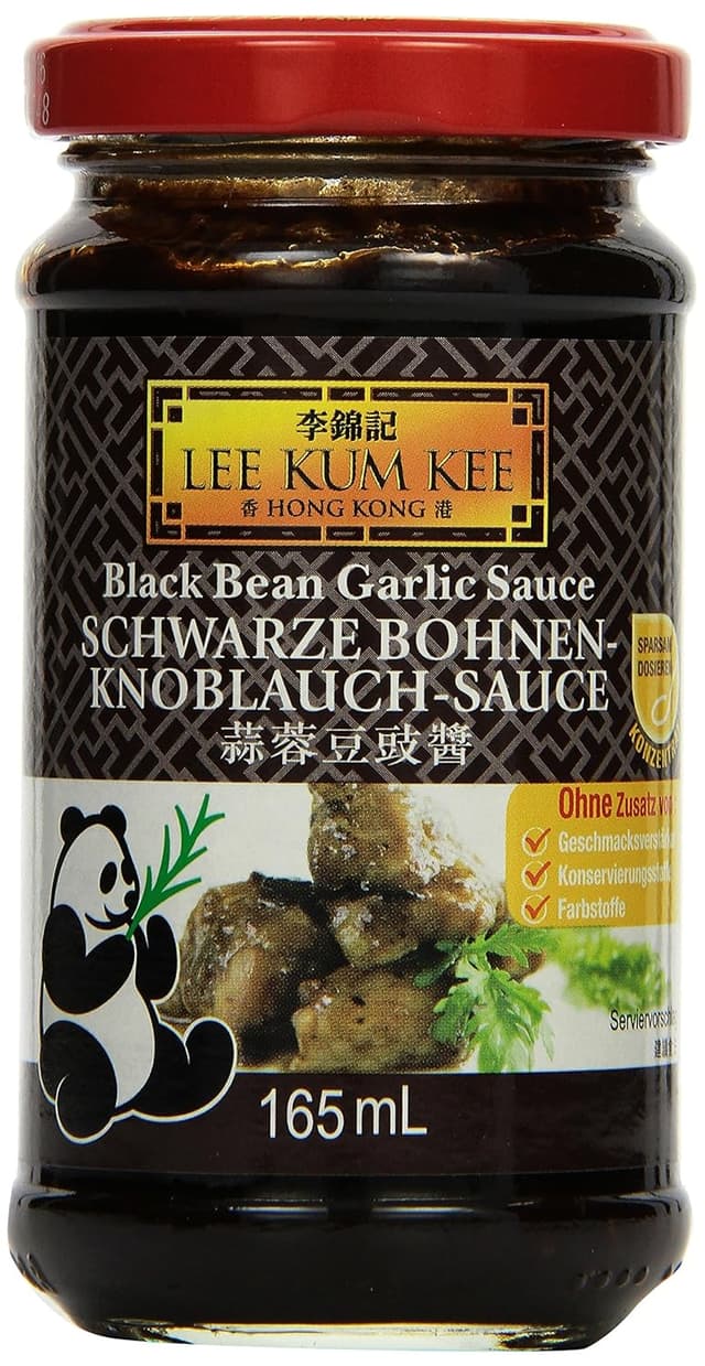 Imagen de Lee Kum Kee Schwarze Bohnen-Knoblauch-Sauce 6×165 ml 🍶 en OfertitasTOP