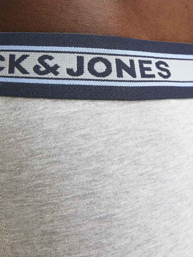 Detalle de JACK & JONES Herren Trunks im 10er-Pack – aus Bio-Baumwolle mit Elasthan