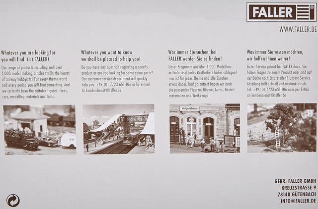 Thumbnail 2 de Faller F222539 rampe pour voie N đźš‚