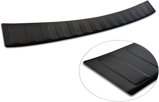 Detalle de Avisa Matt-Schwarz Edelstahl Heckstoßstangenschutz für Seat Leon Sportstourer & Cupra Leon Sportstourer