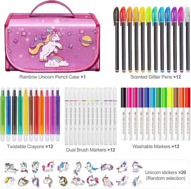 Thumbnail 5 de Hot Bee Christmas Unicorn Gifts for Girls 4–7, pencil case