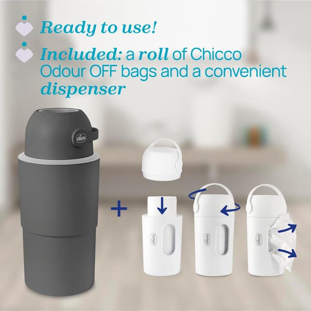 Thumbnail 6 de Chicco Contenedor Pañales con Control de Olores