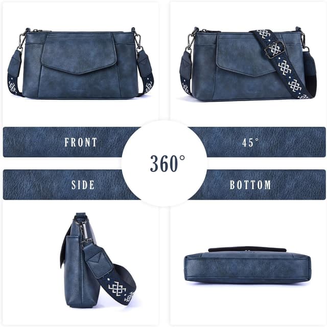 Detalle 2 de MUIIKOLA Crossbody Bag 10.4in