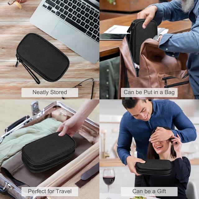 Thumbnail 6 de FYY Travel Cable Organizer Pouch for Electronics