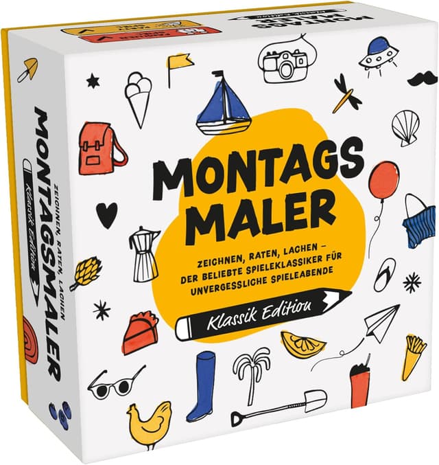 Detalle de MONTAGSMALER Lustiges Zeichenspiel 2500 Begriffe