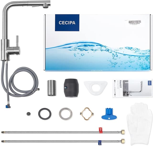 Thumbnail 6 de CECIPA Grifo de cocina extensible 2 modos