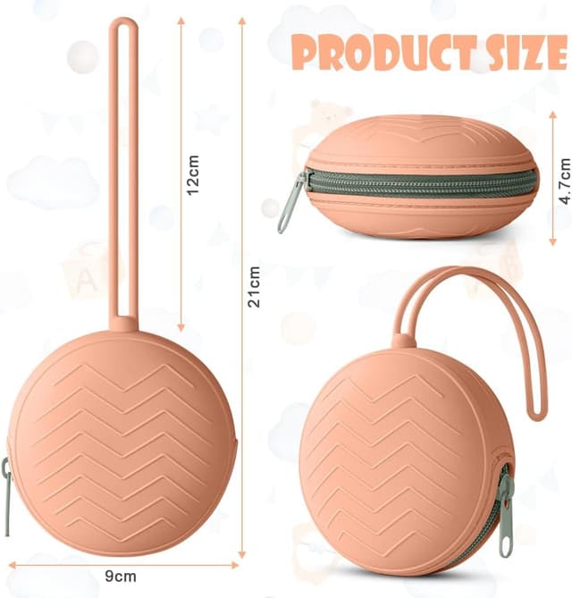 Thumbnail 1 de Aolso Caja de Chupete de Silicona 2 unidades