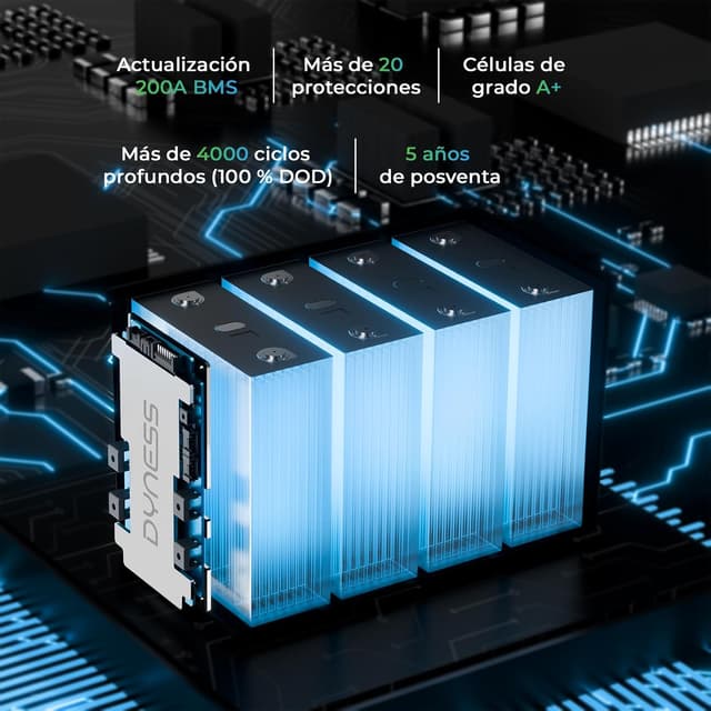 Thumbnail 3 de Dyness LiFePO4 12V 340Ah BMS 200A 4352Wh