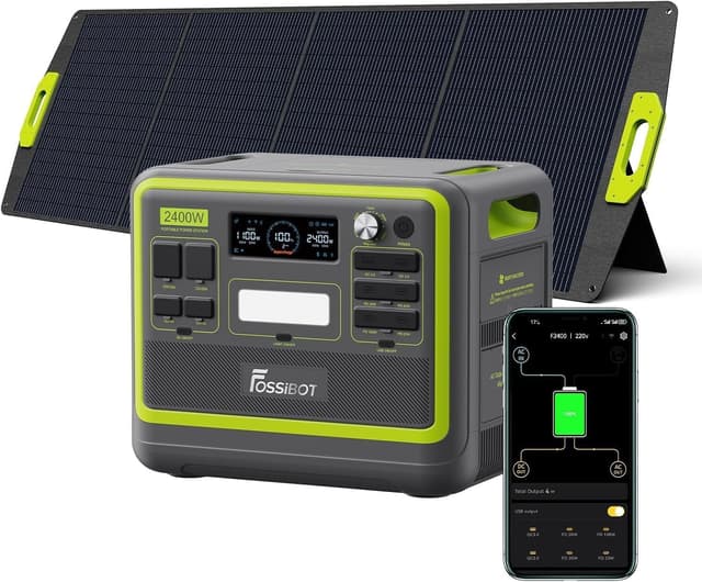 Imagen de FOSSiBOT F2400 2048Wh Estación solar portátil en OfertitasTOP
