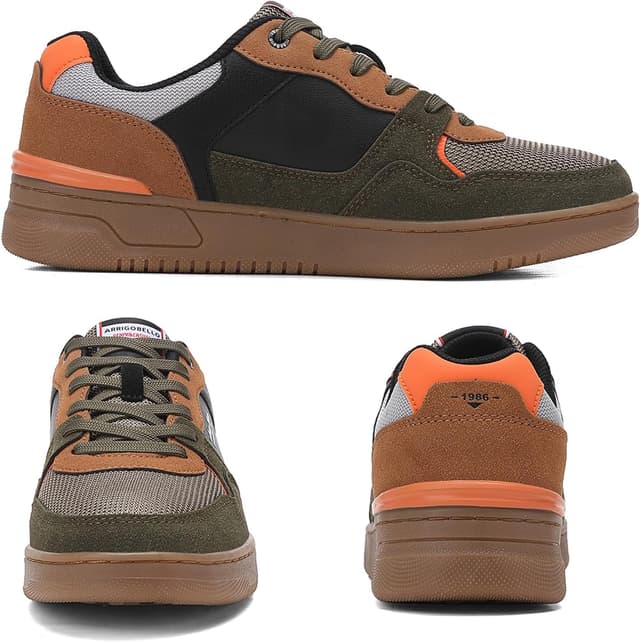 Detalle de ARRIGO BELLO Freizeitschuhe Herren Sneaker – leichte Joggingschuhe, atmungsaktiv und rutschfest (EU 40–46)