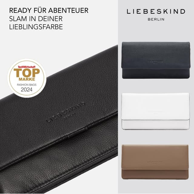 Thumbnail 4 de Liebeskind Slam L Portefeuille femme en cuir coconut grillé