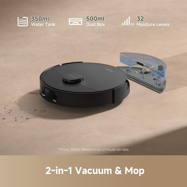 Detalle de Dreame D20 Plus robot vacuum 13000Pa