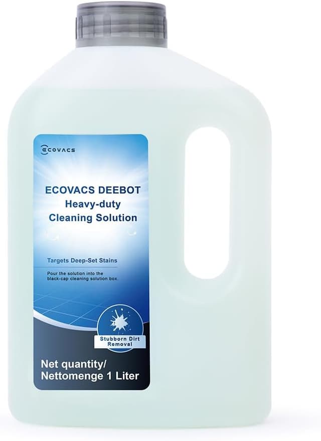 Detalle de ECOVACS DEEBOT Soluzione detergente extra intensiva 1L per stazione X11 (Heavy-Duty) – per panno e sporco grasso
