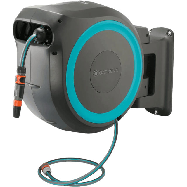 Detalle de GARDENA Wandschlauchbox 25 RollUp M/L (25 m) – für Bewässerung per Wandmontage