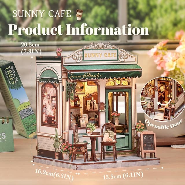 Thumbnail 5 de Fsolis Book Nook Kit Sunny Café