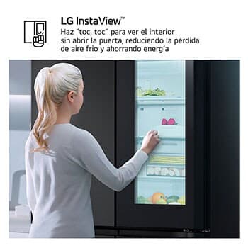 Detalle 1 de LG GMV860EPDE Frigorífico American Combi 530 L, InstaView