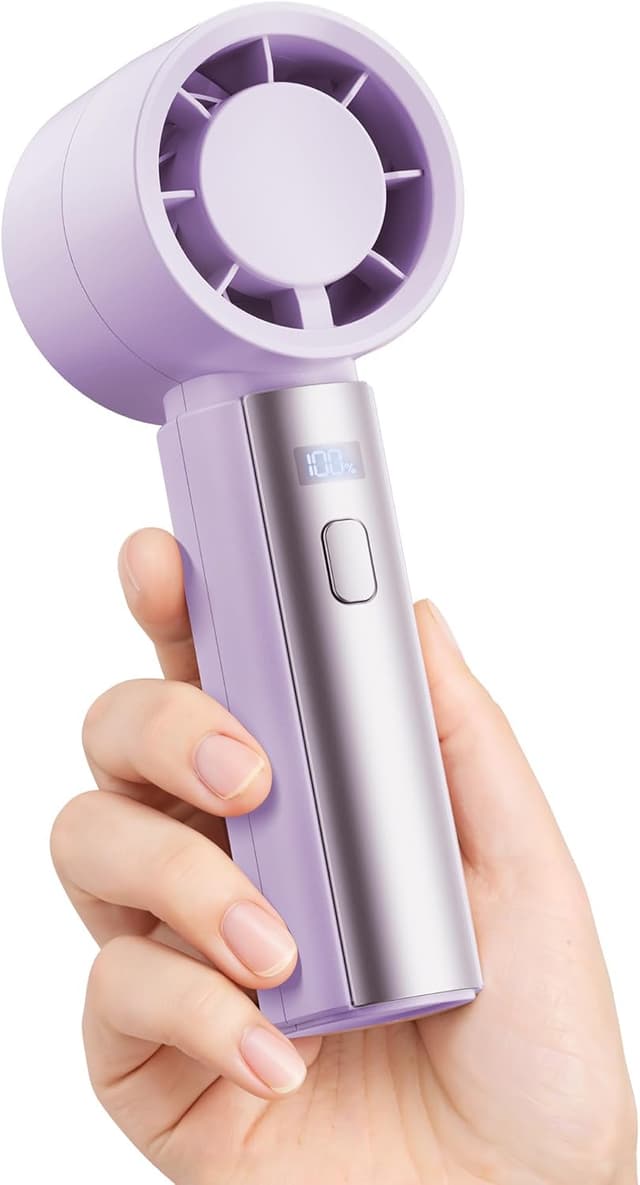 Thumbnail 6 de Gaiatop Powerful Handheld Fan Rechargeable (Navy Blue) – 100-level turbo portable pocket fan