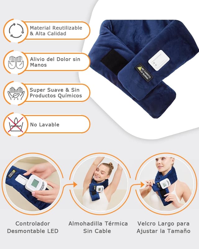 Thumbnail 5 de JOBYNA Almohadilla Térmica Cervical 5000 mAh