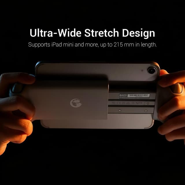 Detalle 2 de GameSir G8 Plus MFi Phone Controller for iPhone 15/16/17, iPad mini & Android (USB-C) with Hall Effect sticks