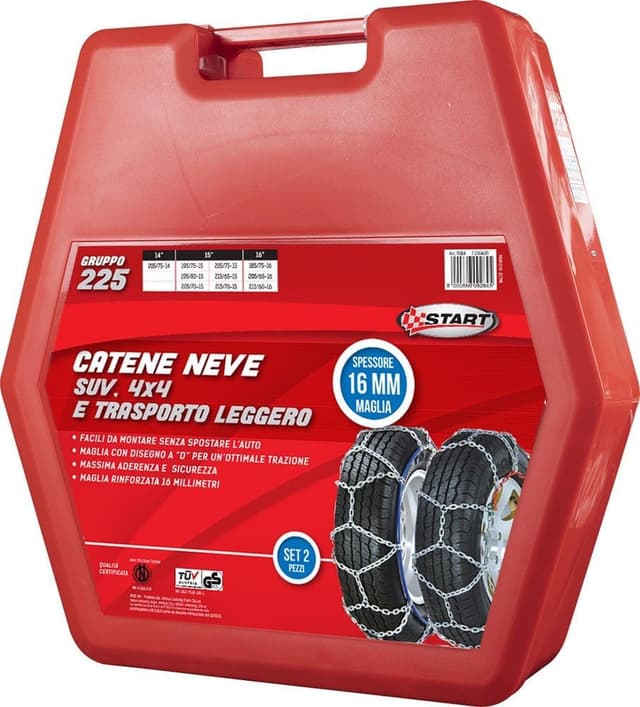 Thumbnail 6 de START Set Due Pezzi Catene da Neve 16MM Gruppo 225