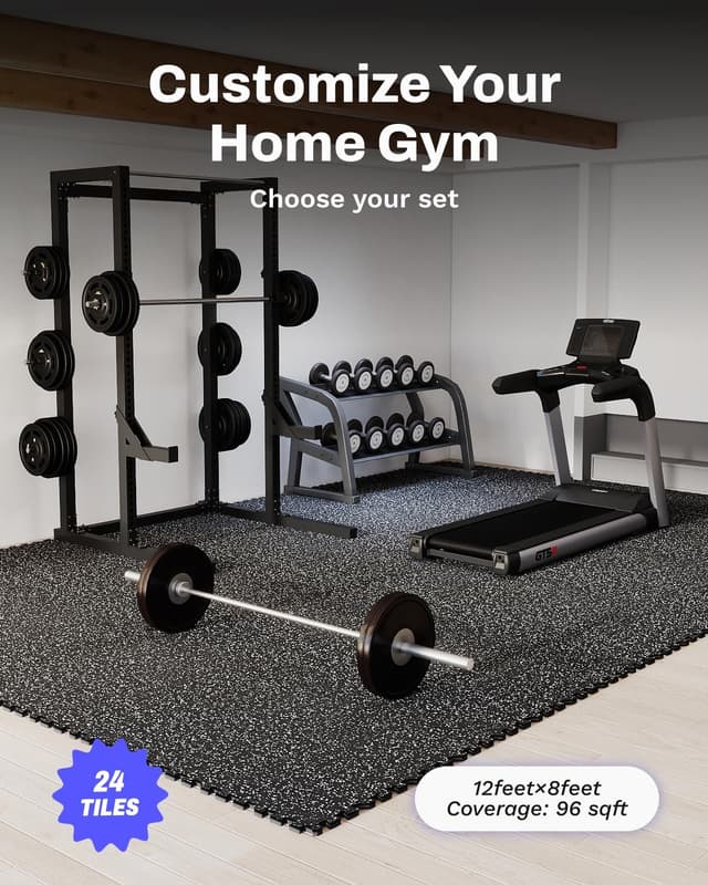 Thumbnail 3 de AIRHOP Gym Mats 96 sq ft 🧘