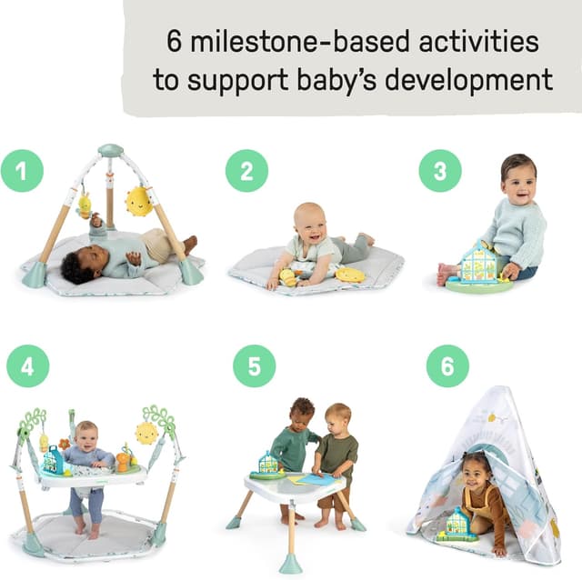 Thumbnail 1 de Ingenuity Tummy-to-Toes 6-en-1 Centre d'activités