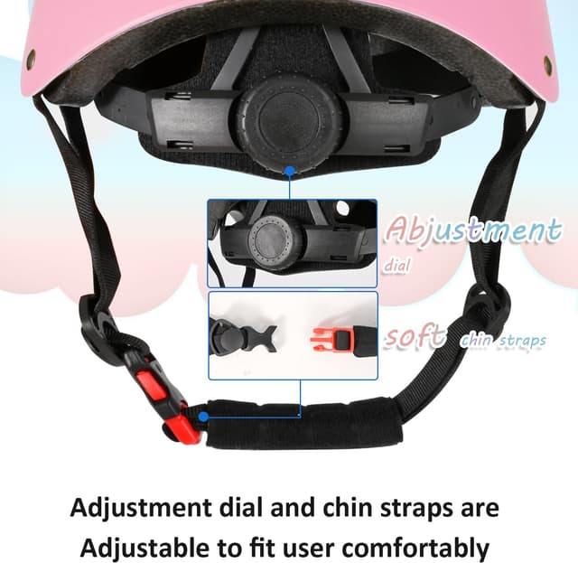 Thumbnail 2 de PIPIZHU Kids Bike Helmet Toddler Color Gradient, Boys Girls Child Skateboard Helmet for Kids, Riding Scooter Inline skatings Longboard Roller Skate
PIPIZHU Kids Bike Helmet Toddler Color Gradient, B…