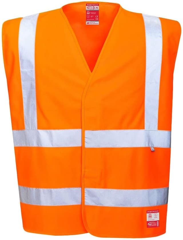 Detalle 2 de Portwest FR71ORR Chaleco alta visibilidad L/XL 🦺