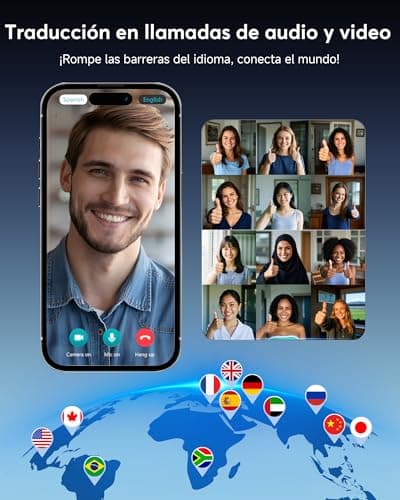 Detalle de Pviwzux Q16S traductor de 198 idiomas