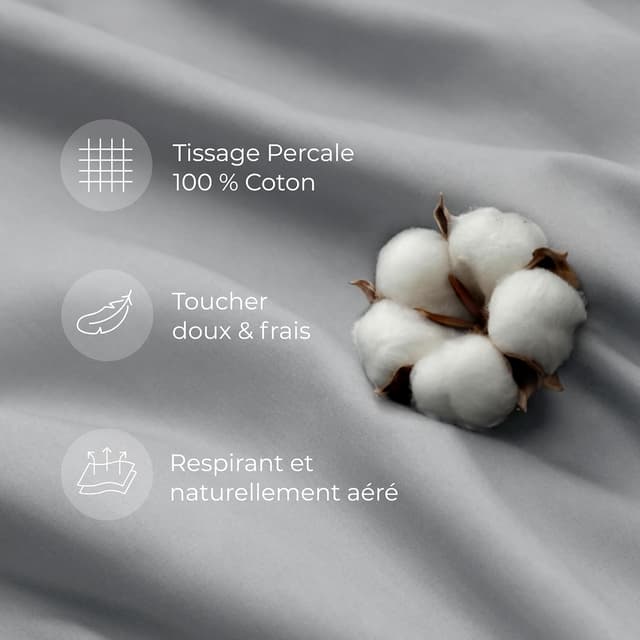 Thumbnail 2 de Dreamzie Housse de Couette 140x200 réversible