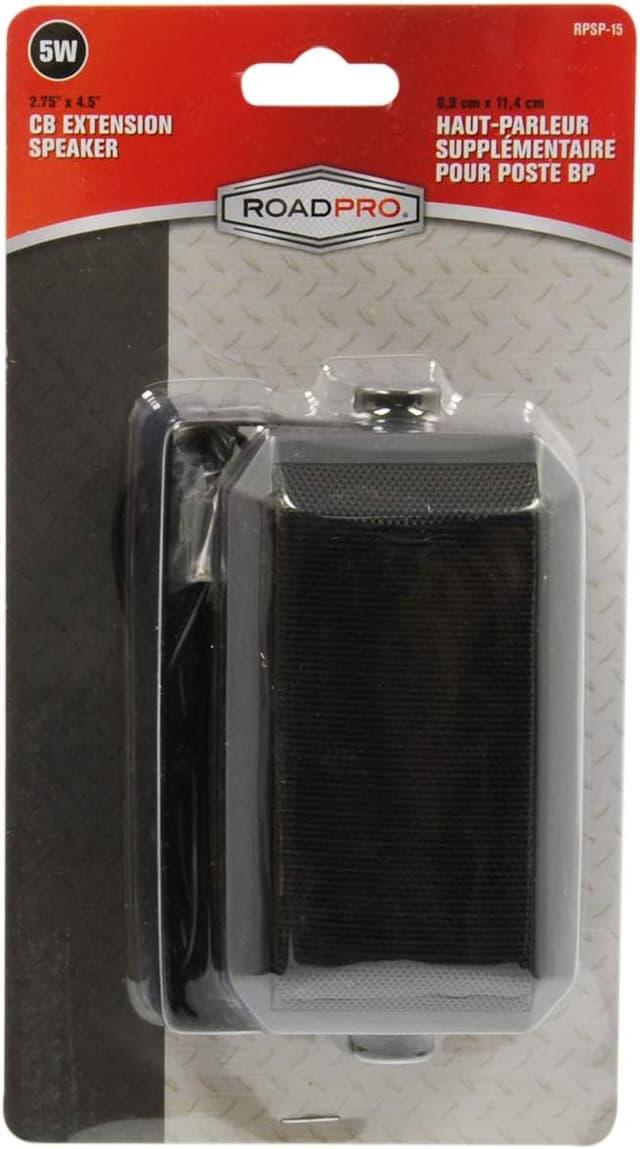 Detalle de RoadPro RPSP-15 Universal CB Extension Speaker with Swivel Bracket (2-3/4 x 4-1/2 in)