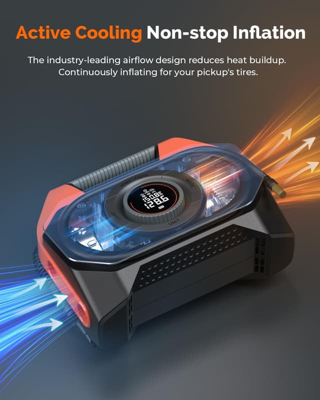 Thumbnail 6 de ETENWOLF Vortex S6 19200 mAh tyre inflator