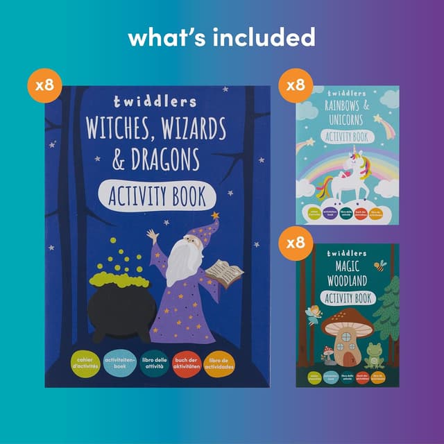 Thumbnail 4 de THE TWIDDLERS 24 libri attività per bambini 🧩