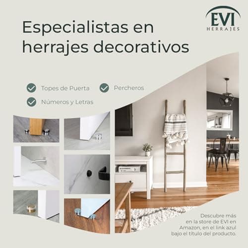 Thumbnail 7 de EVI I-198/28TPMBL: tope de puerta adhesivo Ø28 mm