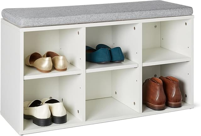 Thumbnail 5 de Amazon Basics Banco para guardar zapatos 87 x 30 x 48 cm