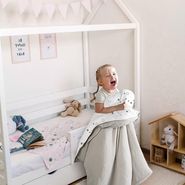 Thumbnail 6 de lulumoon Kinderbettwäsche 100x135 (Bettbezug + Kissenbezug 40x60) aus Baumwolle