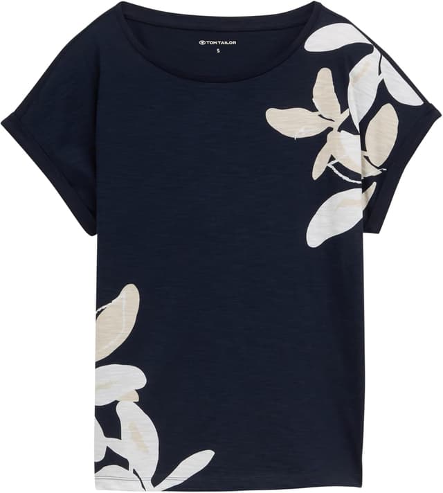 Detalle de Tom Tailor 1048011 T-Shirt da donna a maniche corte
