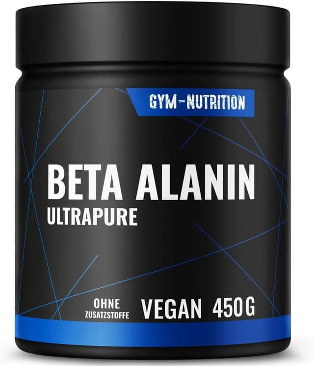 Detalle de Beta Alanin Pulver 450 g – 99% Aminosäure Beta-Alanine, vegan & in Deutschland produziert