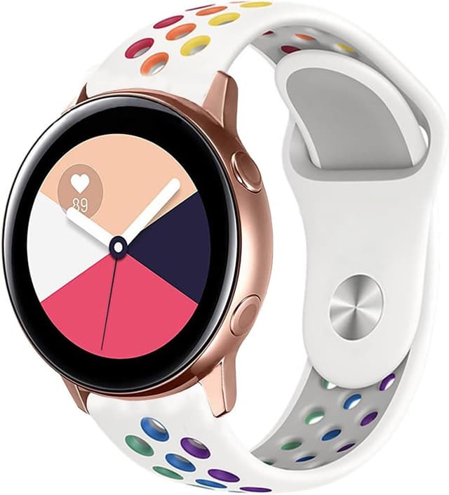 Detalle de BYISYUE breathable watch strap 22mm