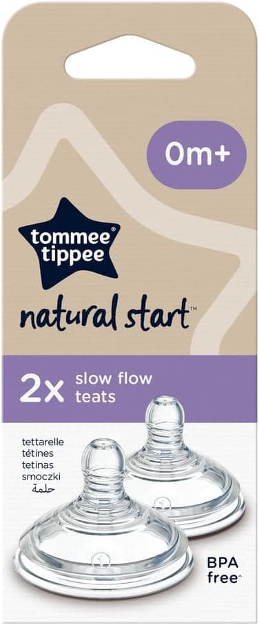 Detalle de Tommee Tippee Natural Start slow flow teats