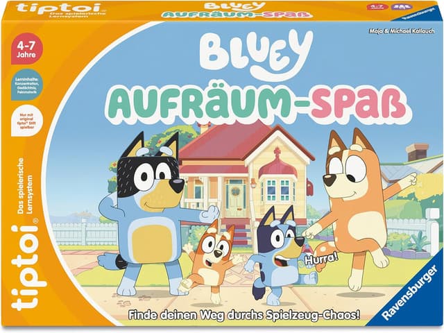 Detalle de tiptoi Spiel Bluey Aufräum-Spaß ab 4