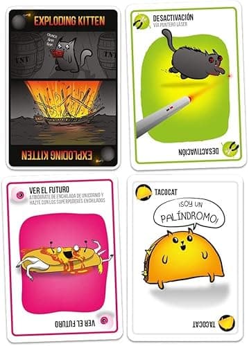 Detalle 2 de Exploding Kittens juego de mesa